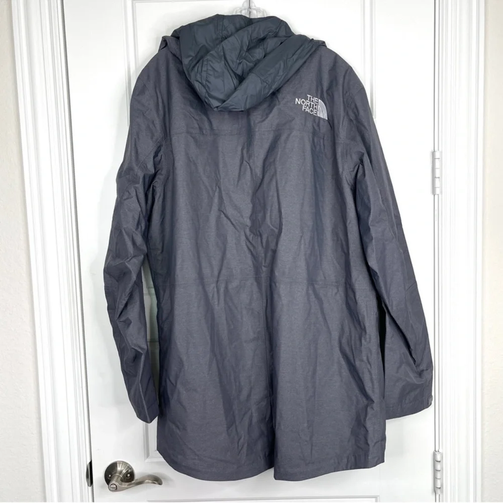 THE NORTH FACE Gotel NEW Waterproof Rain Jacket Vanadis Grey Heather NEW Size L